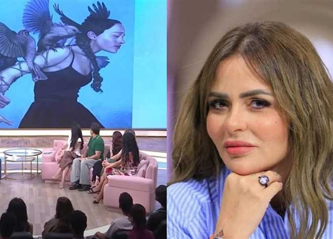بسبب لوحة.. فنانة تشكيلية دنماركية تتهم مها الصغير.. ما القصة؟