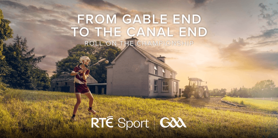 ‘Roll on the Championship' campaign for RTÉ Sport goes outdoor
