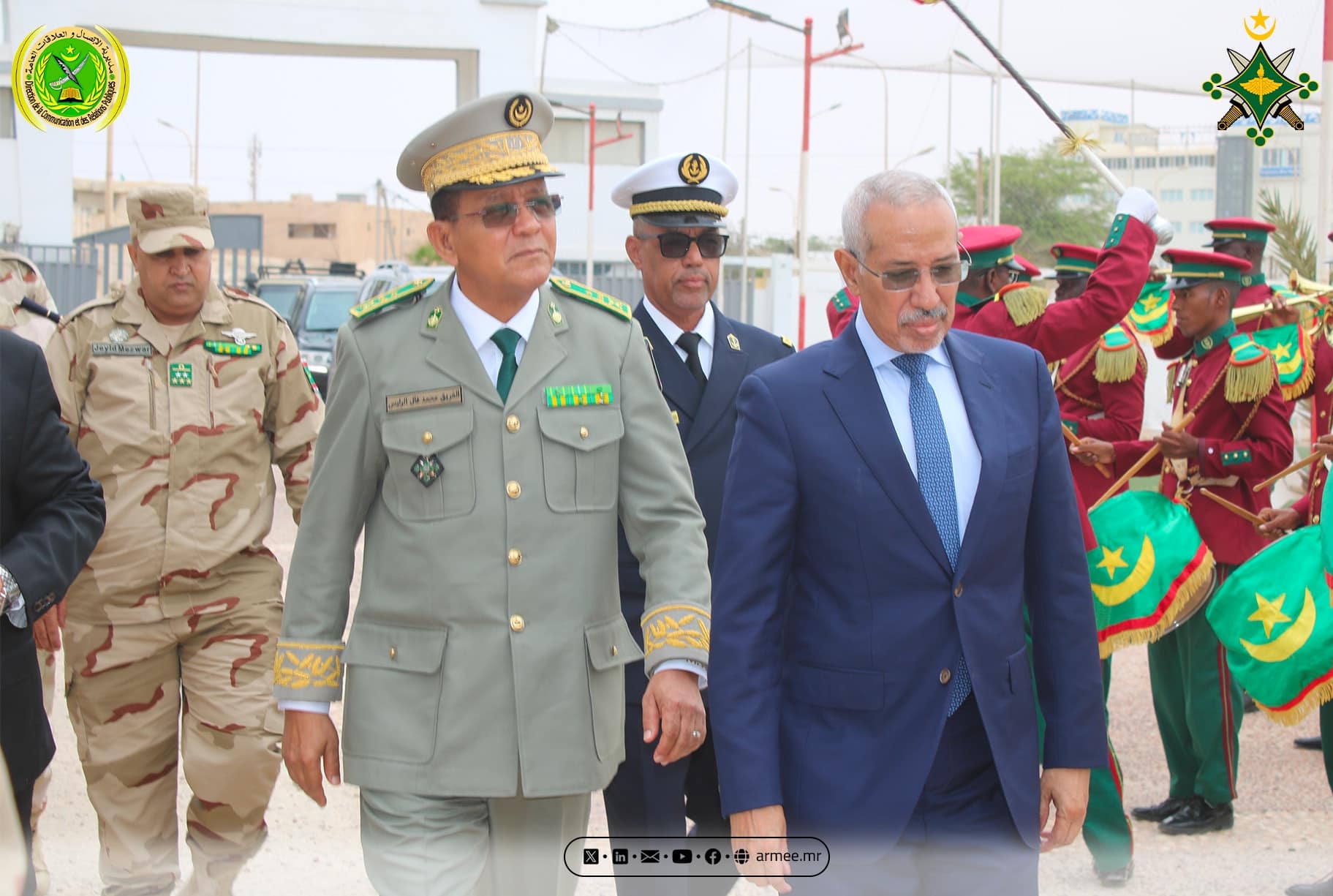 وزير الدفاع يشرف على تخرج دفعات تلقت التكوين في الأكاديمية البحرية بنواذيبو (صور)