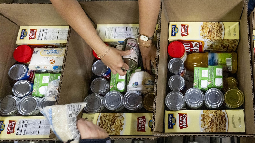 US food poverty doubles in 4 years