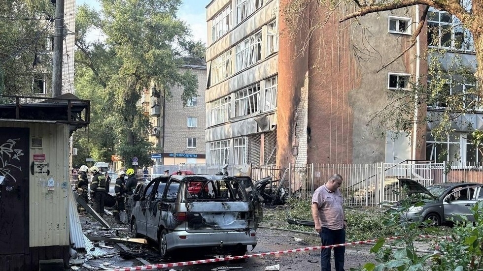 Civilians injured in Ukrainian strike in southern Russia (VIDEO, PHOTOS)
