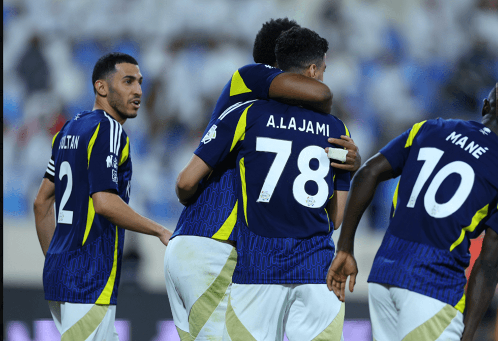 نادي النصر يكتسح الأخدود بتسعة أهداف في الدوري السعودي