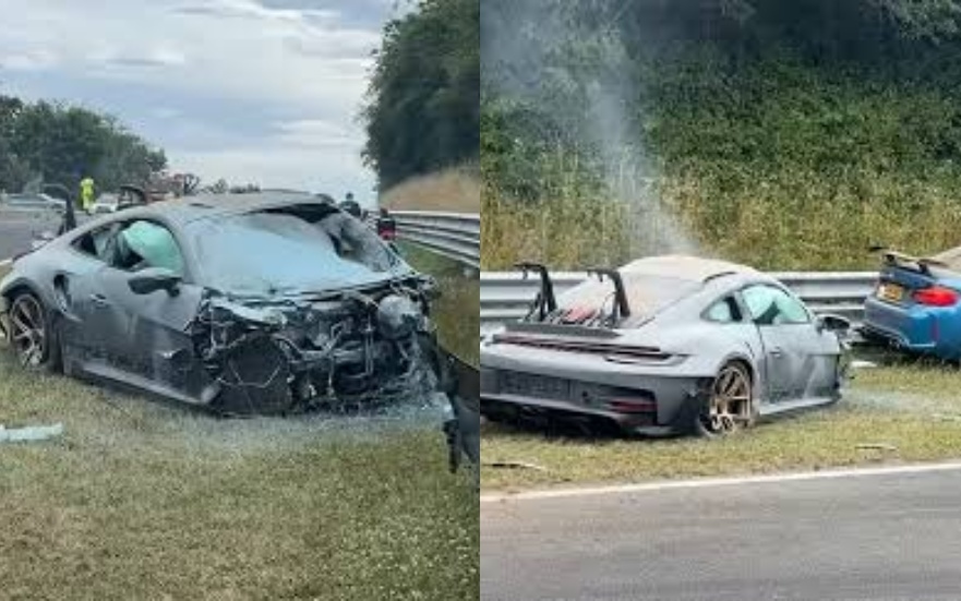 نجاتهما معجزة.. حادث مروع على أشهر حلبات ألمانيا