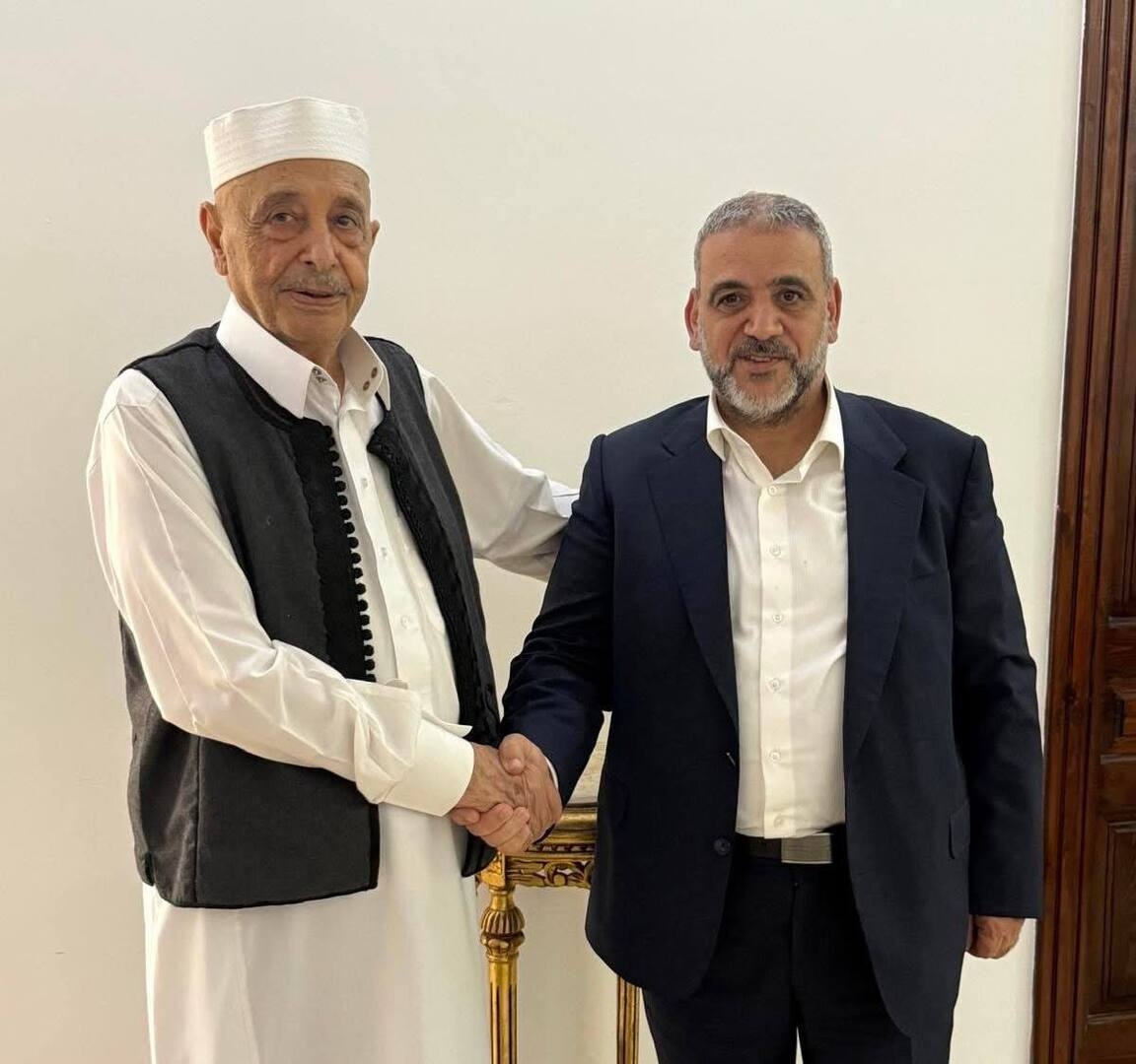 ليبيا.. اتفاق بين المشري وعقيلة على خارطة طريق لتشكيل حكومة موحدة تمهيدًا لإجراء الانتخابات