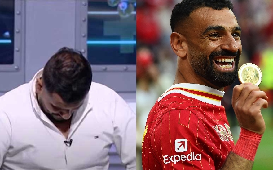 من نجم منتخب مصر إلى عامل في مقهى.. محمد صبحي يبكي بسبب "تجاهل صلاح" (فيديو)