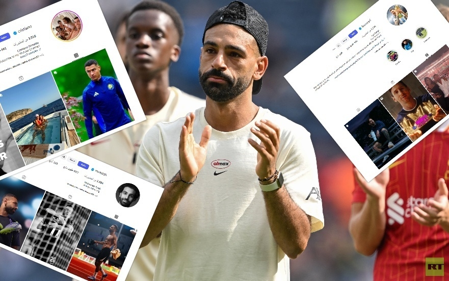 بين ملايين رونالدو وميسي.. صلاح يفرض اسمه بين كبار الكرة على "إنستغرام"