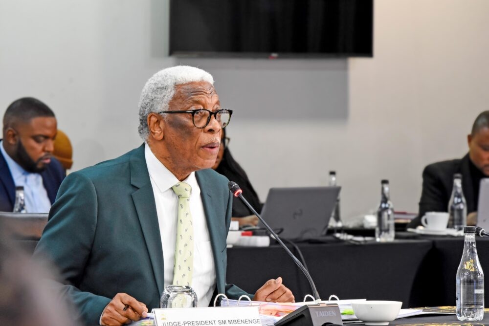 Mbenenge says flirtatious texts with his accuser were sensual, not sexual