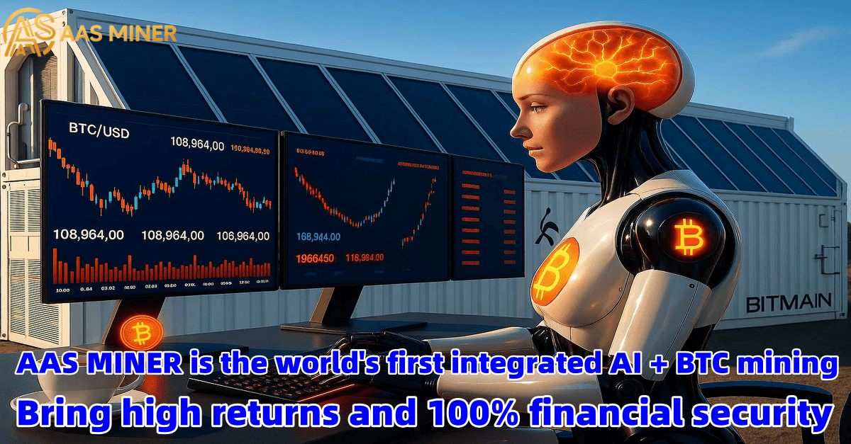 AAS MINER – The World's First AI-Powered Bitcoin Mining Platform, Register Now for $10 Bonus