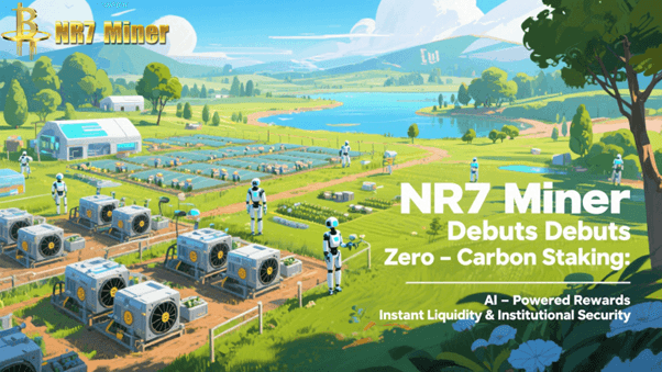 NR7 Miner Debuts Zero-Carbon Staking: AI-Powered Rewards, Instant Liquidity & Institutional Security