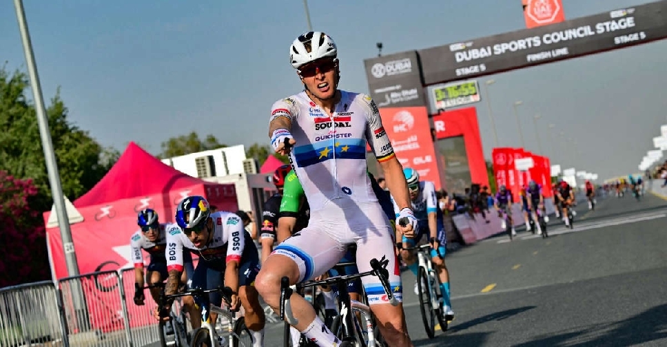 Tim Merlier wins stage 5 of UAE Tour