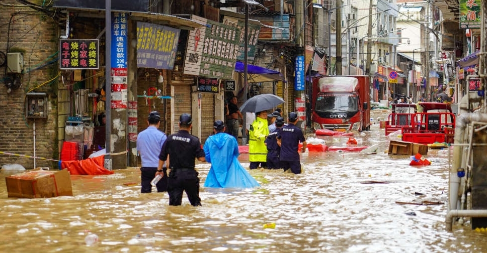 China's Guangxi deluged by flood-waters from upstream province