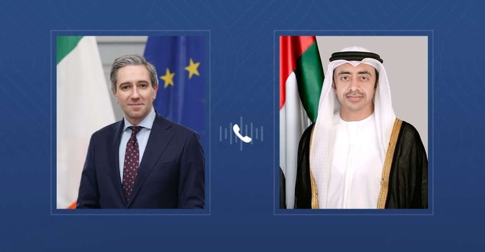 Sheikh Abdullah holds talks with Irish counterpart