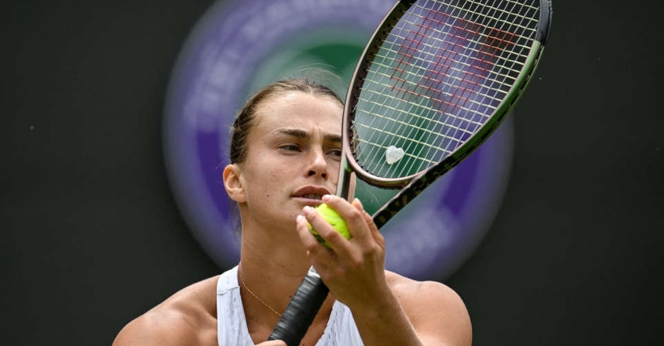 Top seed Sabalenka draws qualifier Branstine in Wimbledon first round
