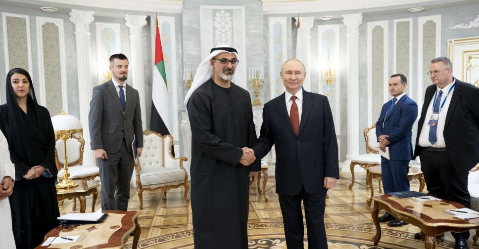 Abu Dhabi Crown Prince meets Russian President in Minsk