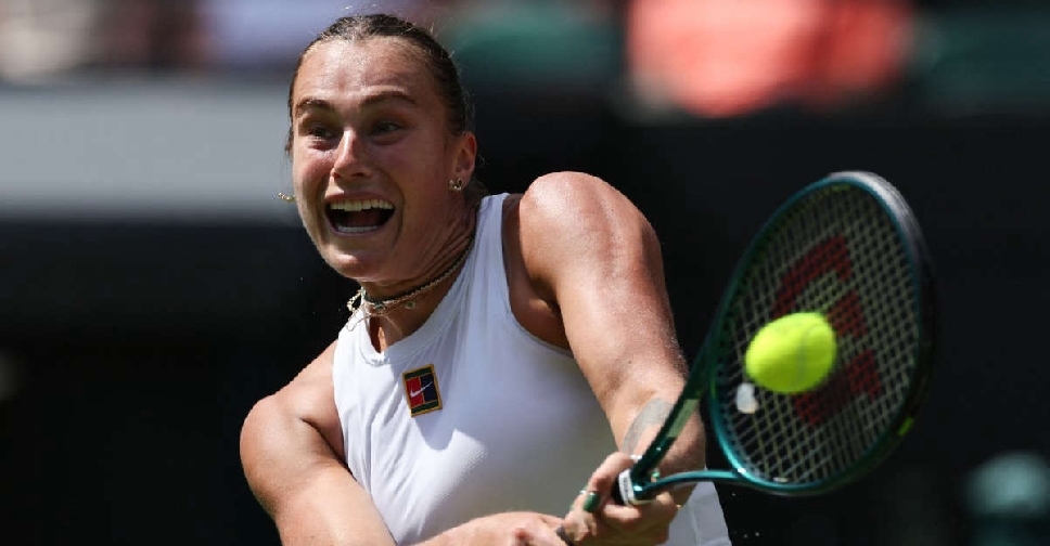 Sabalenka powers past Branstine in Wimbledon opener as Jabeur retires