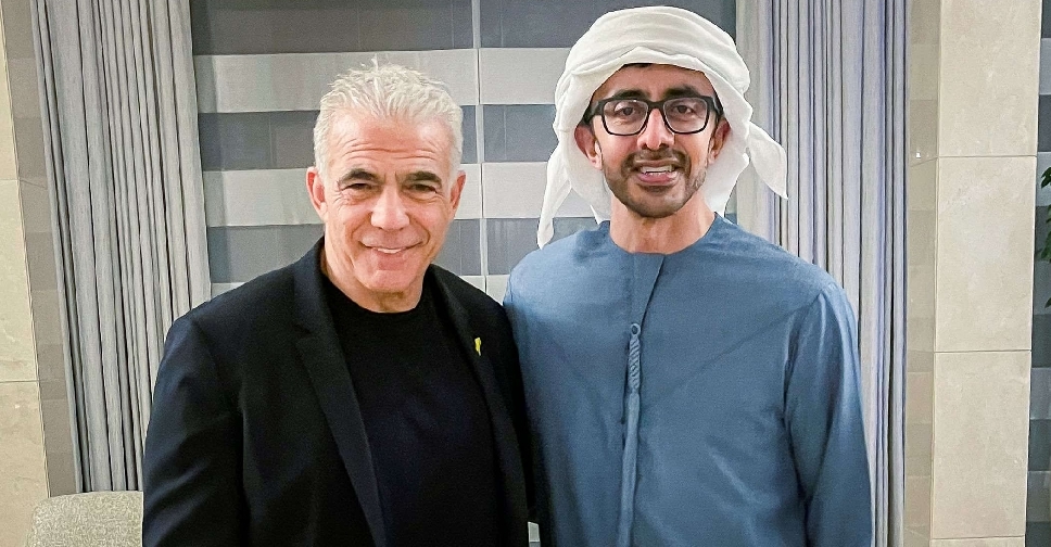 UAE Foreign Minister meets Israeli opposition leader in Abu Dhabi