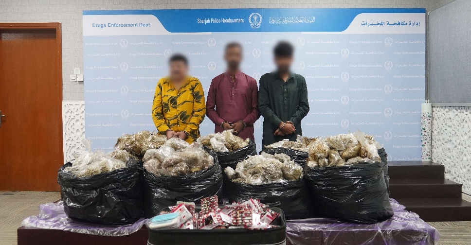 Sharjah Police seize 131 kg of narcotics in cross-border drug bust