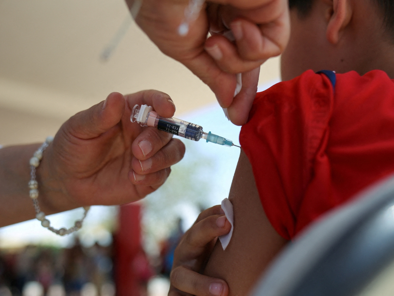 Child vaccine coverage faltering, threatening millions