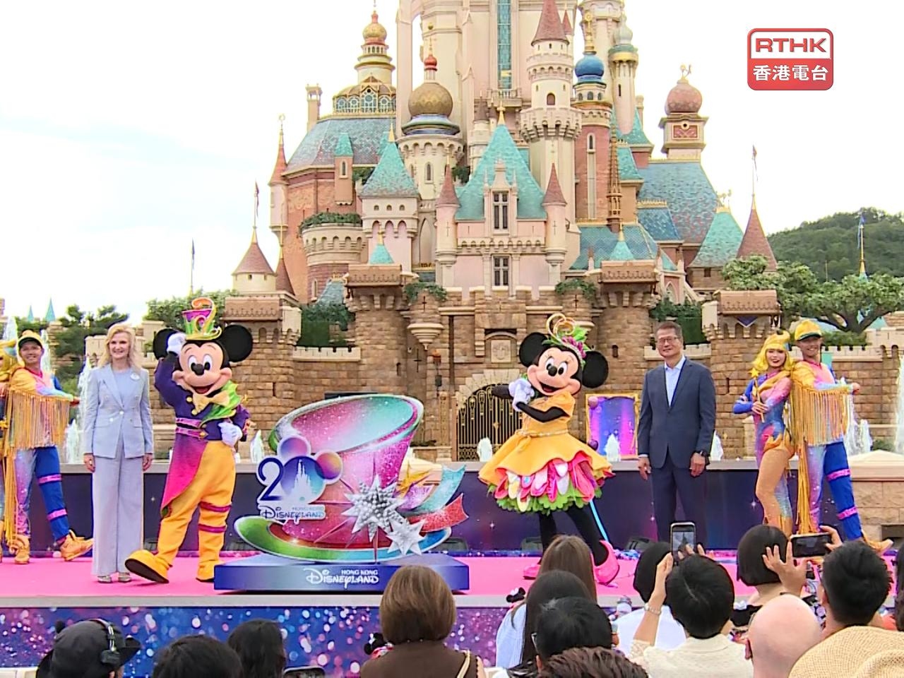 Disneyland 'optimistic' as it marks 20th anniversary