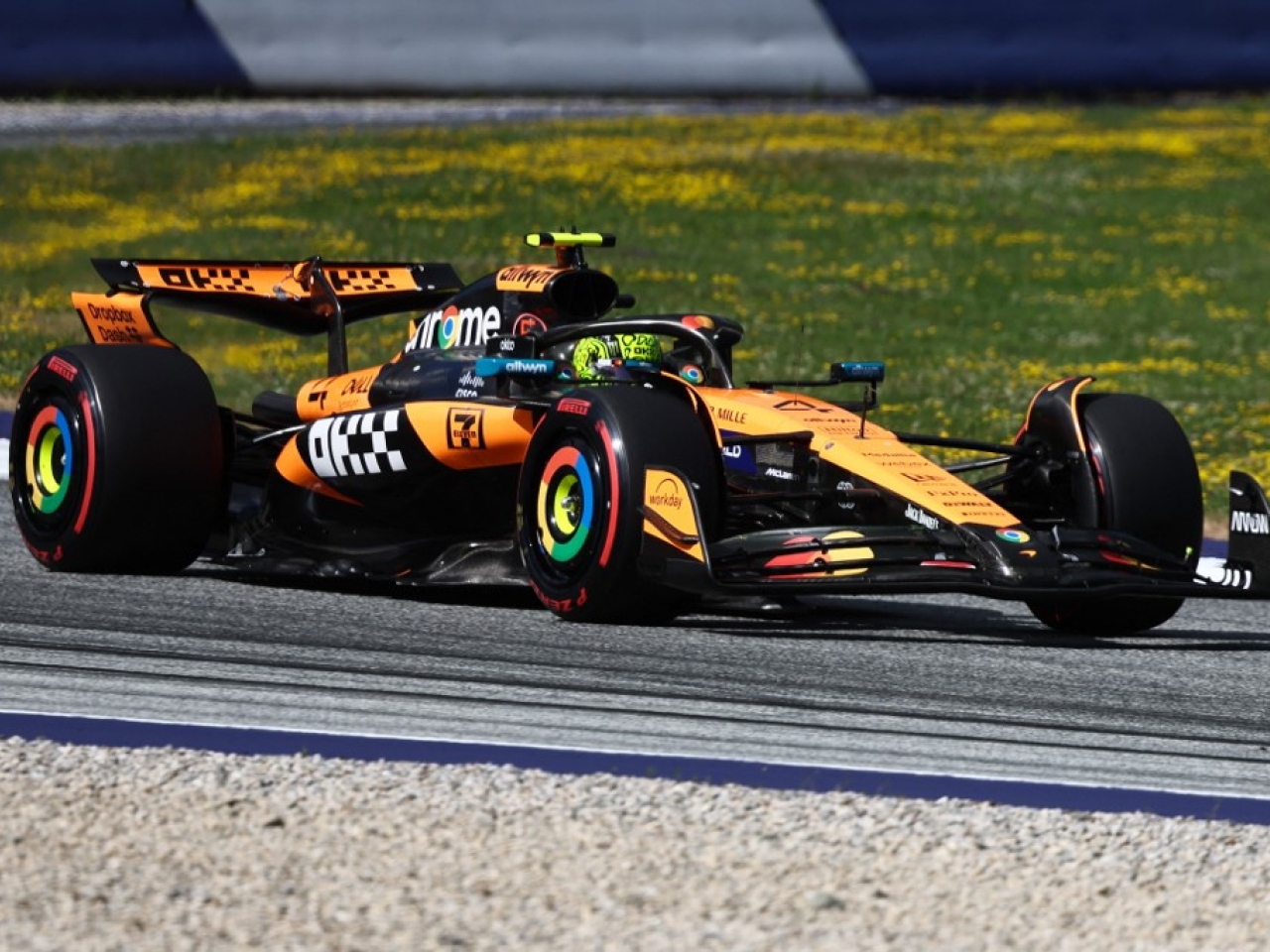 Norris takes pole for Austrian Grand Prix