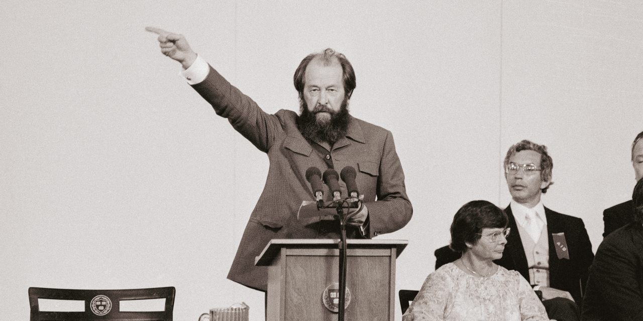 ‘We Have Ceased to See the Purpose' Review: Solzhenitsyn Against Liberty