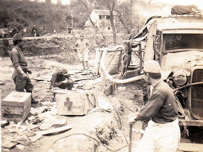 Son retraces father's untold wartime past in secret germ unit