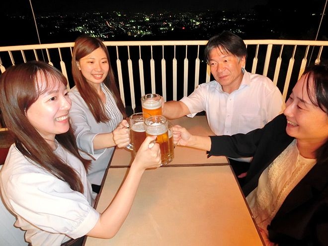 Takaosan beer garden opens for 60th anniversary of summer fun