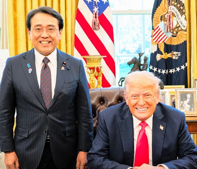 Trump says trade deal struck with Japan includes 15% tariff