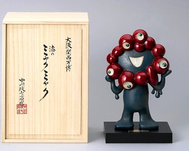 Craftmanship fused with expo mascot proves a popular mix