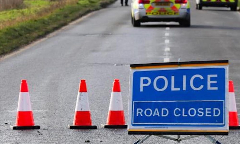 Crash closes A40 in both directions near Canaston Bridge