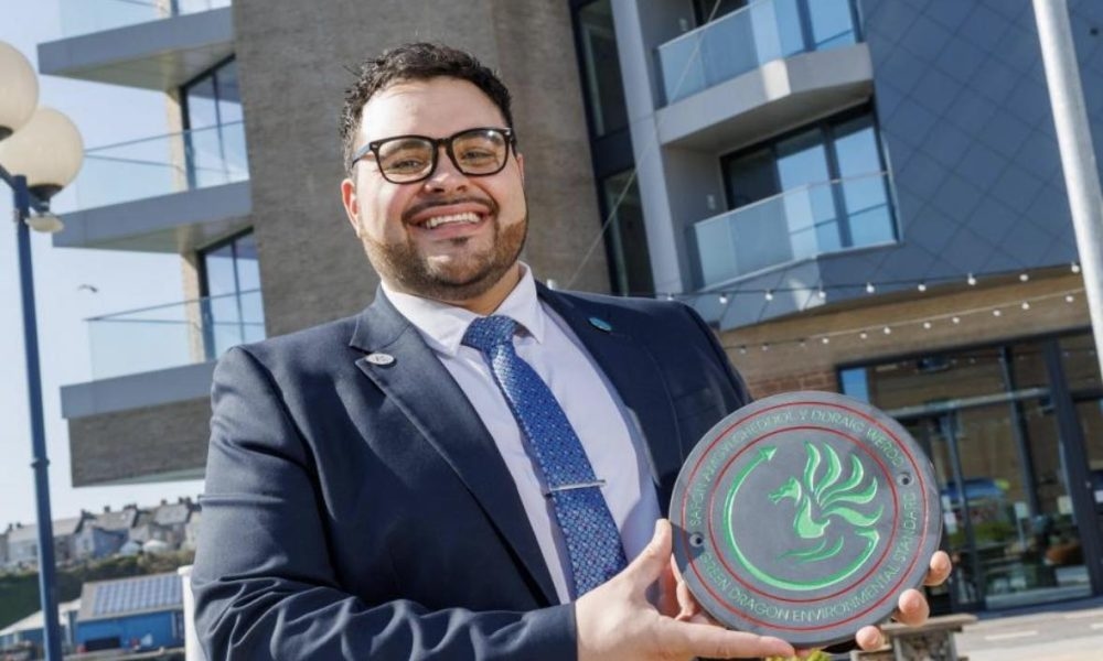 Milford Haven hotel earns top green award