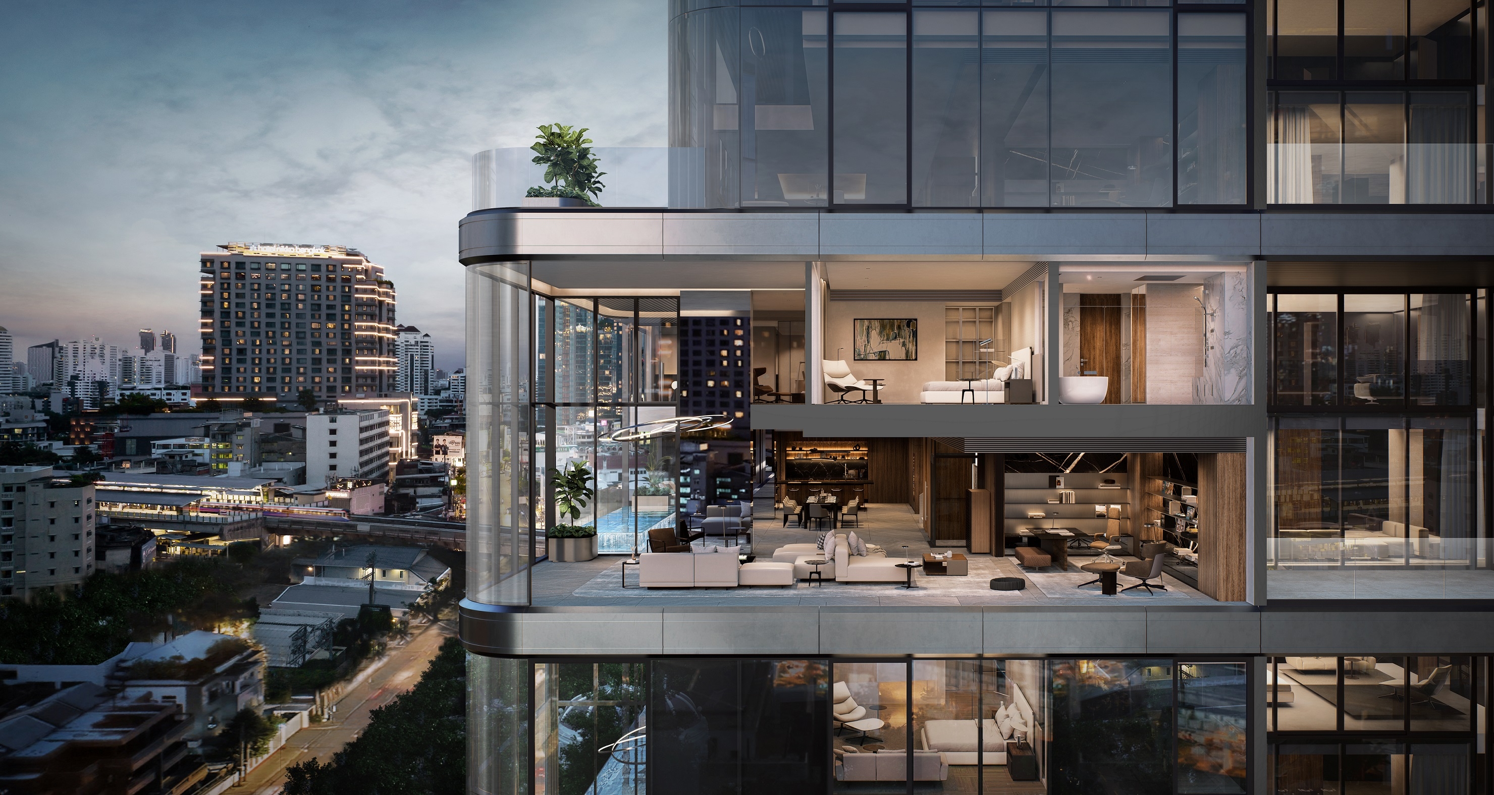 Asia's First Porsche Design Tower Offers Revolutionary Luxury Living Experience to Bangkok's Vibrant Japanese Community