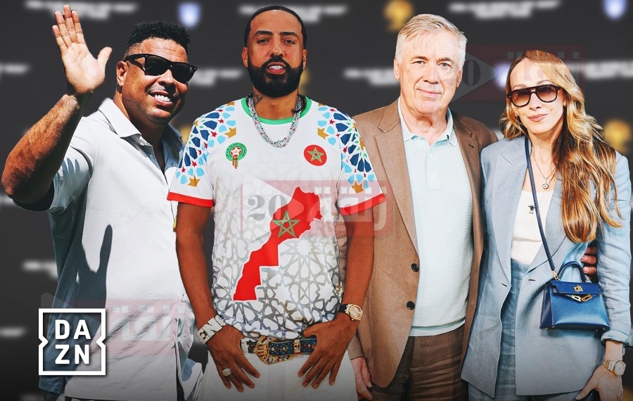 قنوات DAZN تختار صورة فرانش مونتانا بقميص الزليج والخريطة المغربية من بين أفضل ذكريات مونديال الأندية بأمريكا