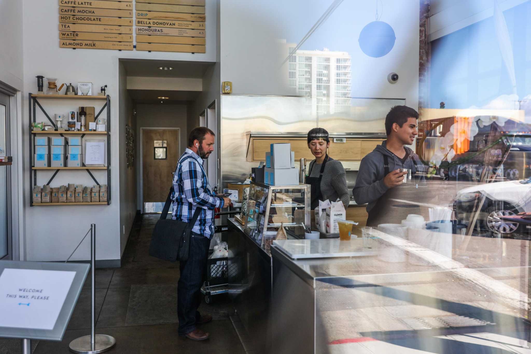 Blue Bottle Coffee workers are unionizing in the Bay Area