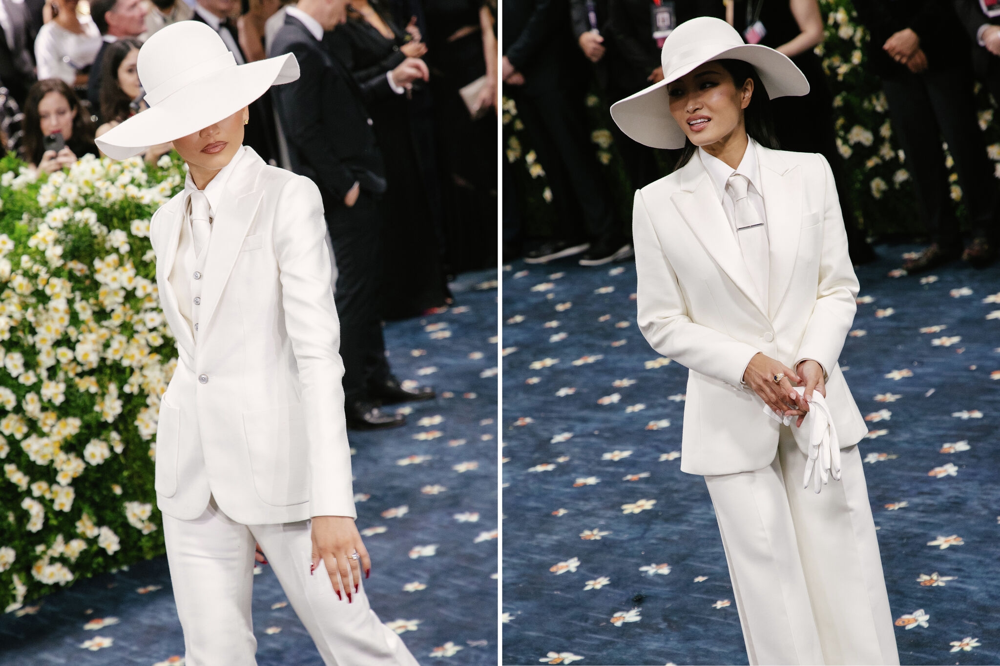 Zendaya's stylist reacts to her viral Met Gala twinning moment