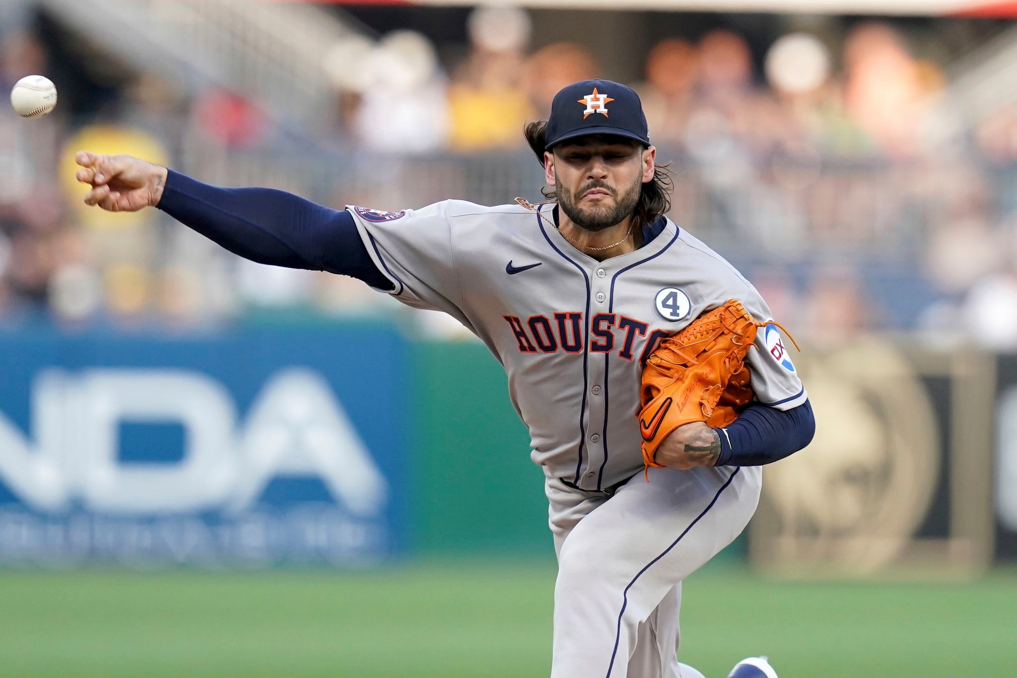 Astros' Lance McCullers Jr. sidelined with sprained foot, rookie Ryan Gusto to start