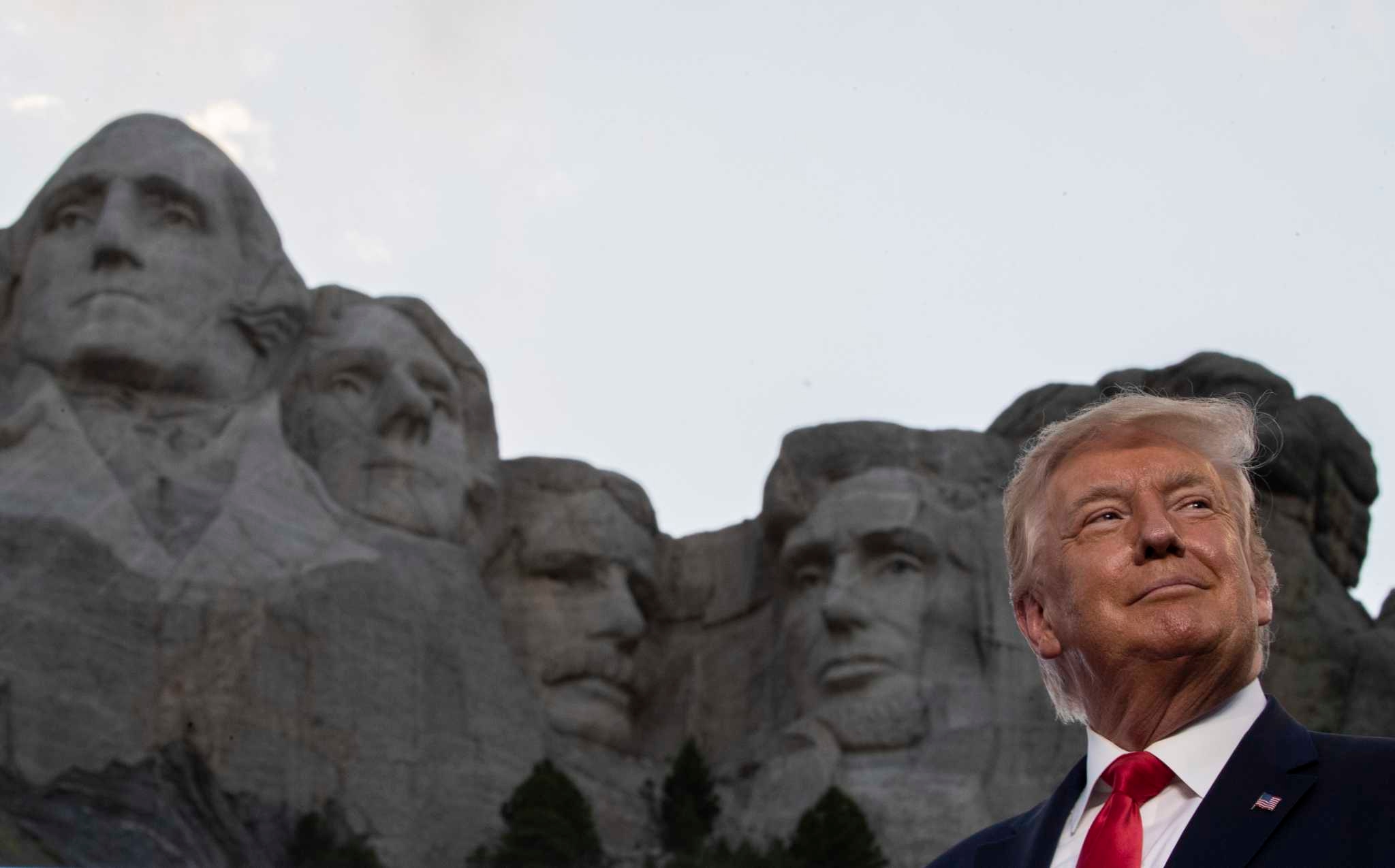 Federal arts agency lays off staff, cuts California grants, funds Trump statues