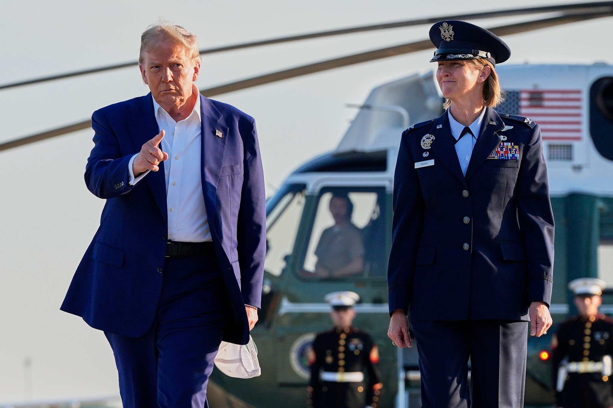 Trump says whether he'll commit to NATO mutual defense guarantee 'Depends on your definition'