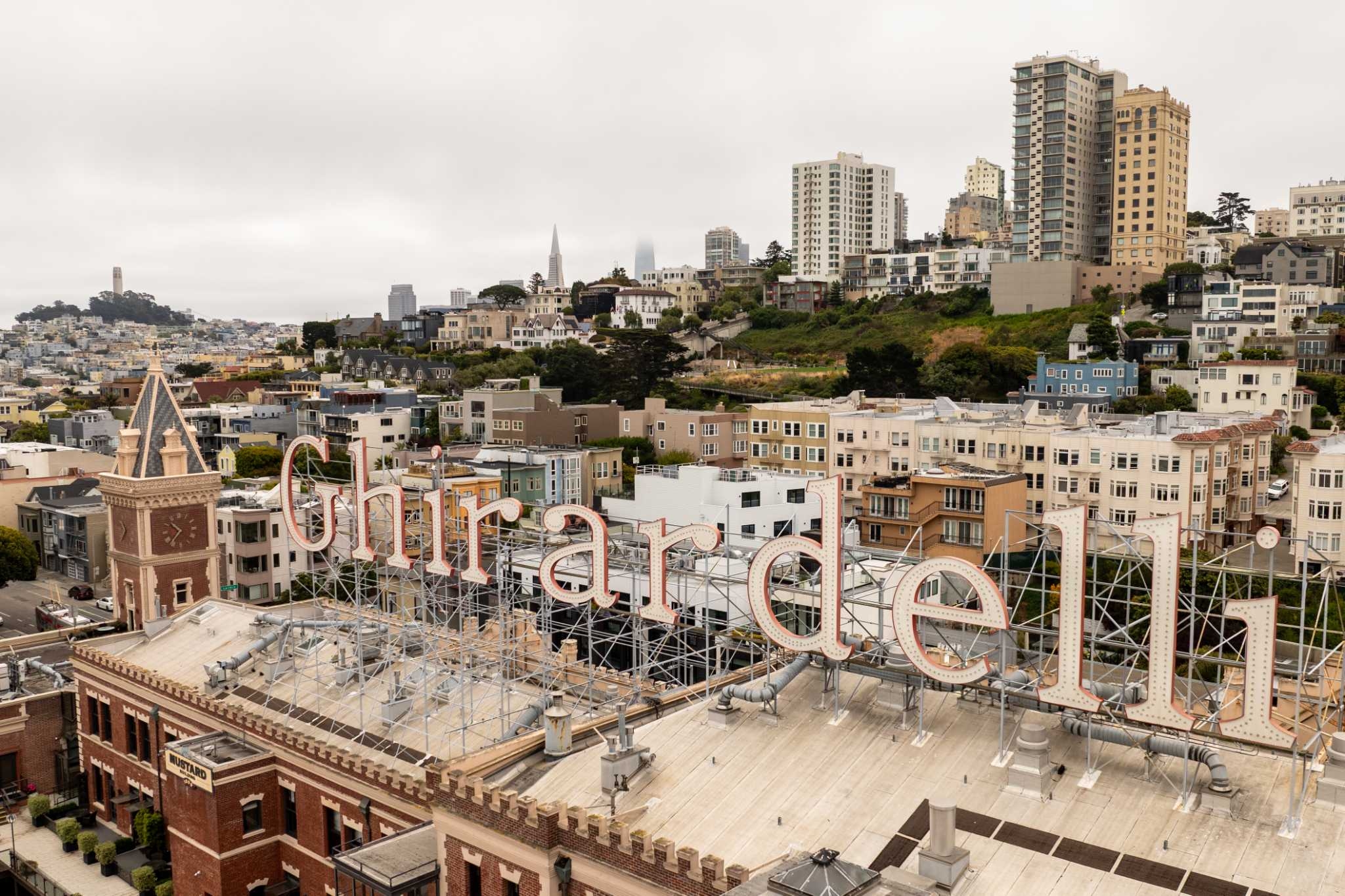 109-year-old Ghirardelli Square landmark has been restored to original glory