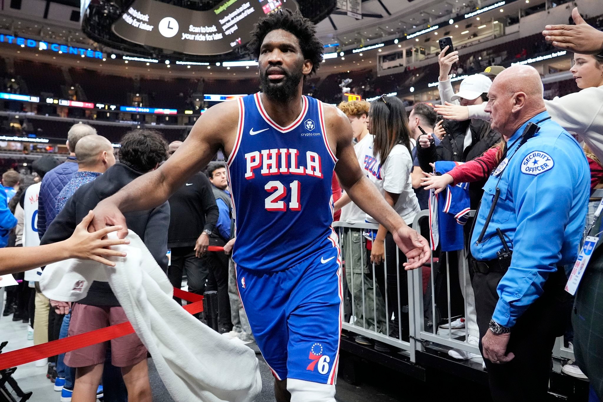76ers expect injury-riddled center Joel Embiid to return from knee surgery in time for training camp