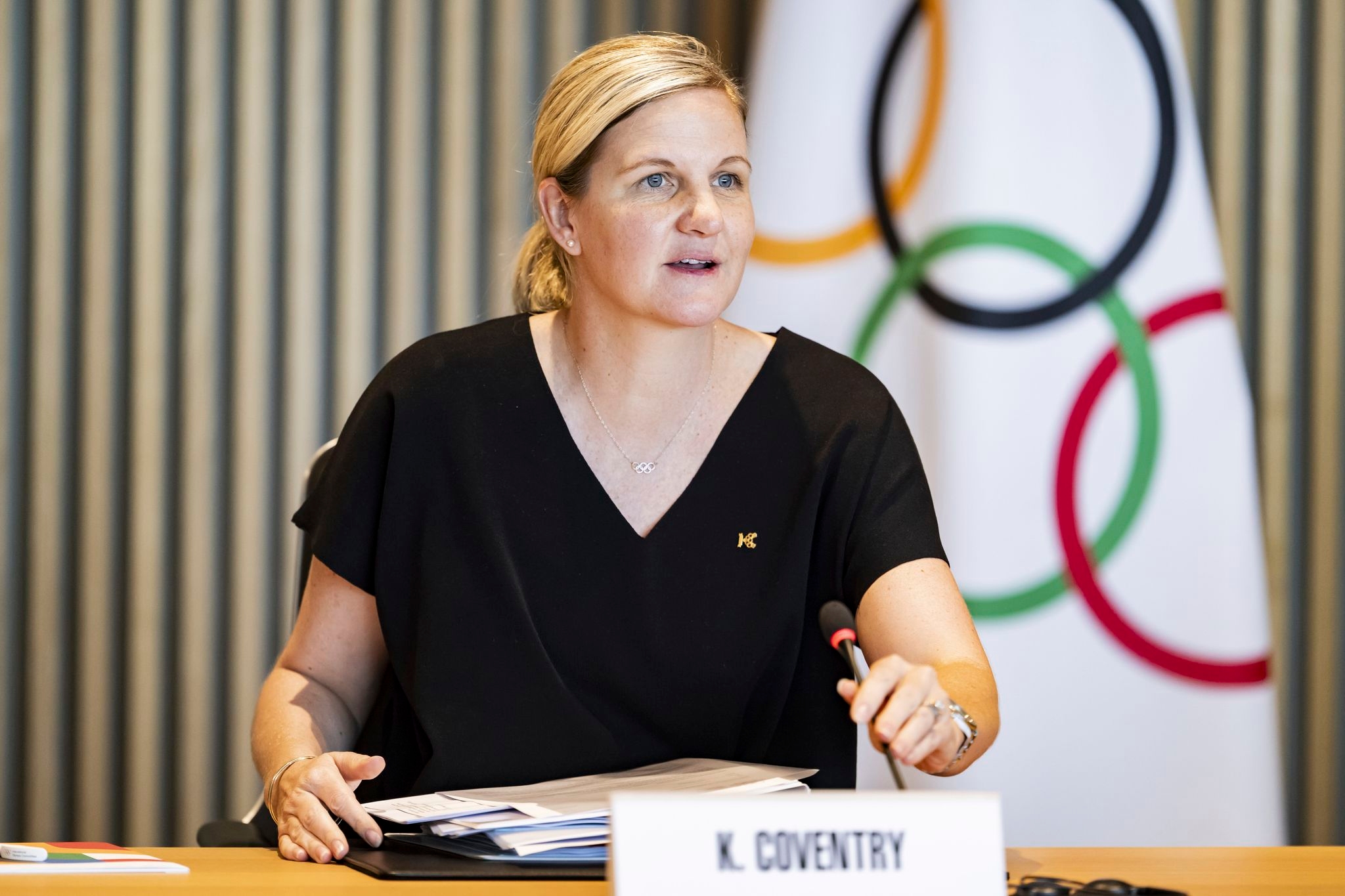 IOC's Coventry pauses 2036 Olympics hosting contest in 1st big decision of her presidency