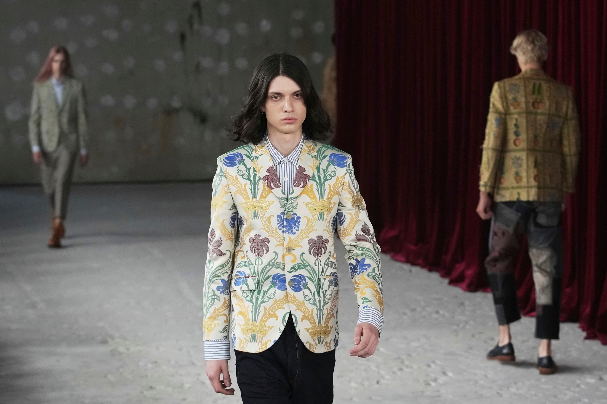 Photos on Paris runway reveal men's Spring-Summer collections for 2026