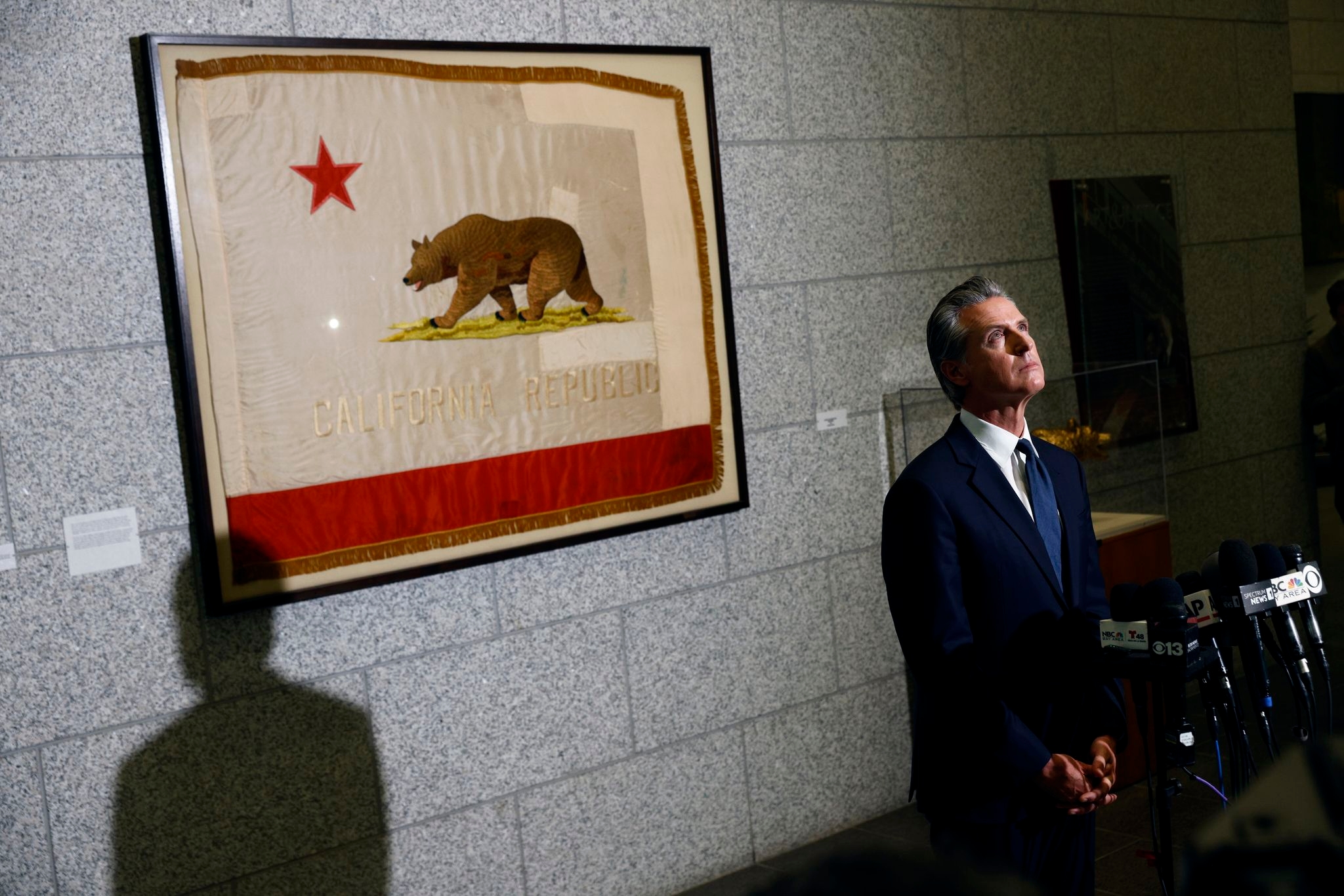 California Gov. Gavin Newsom sues Fox News over alleged defamation in story about call with Trump