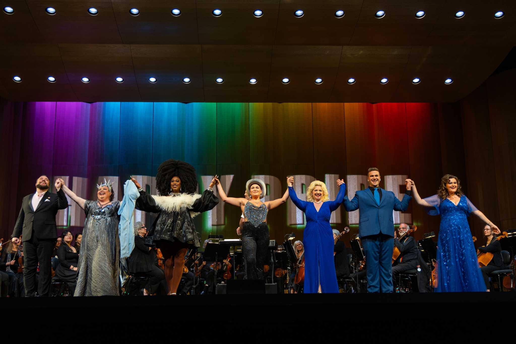 S.F. Opera's first Pride concert fills the house with color and community