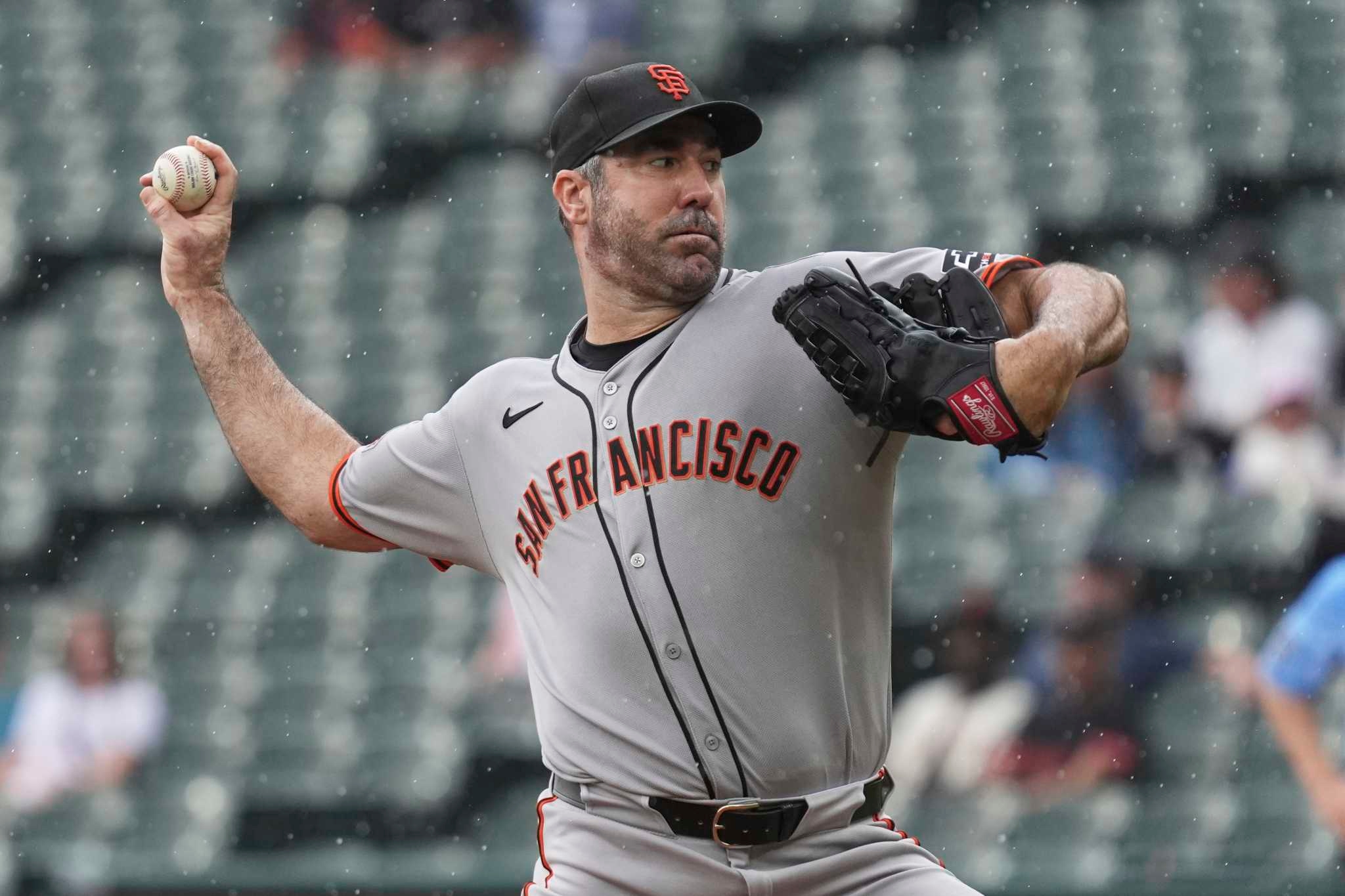 Giants lose for 5th time in 6 games as Verlander again denied a victory