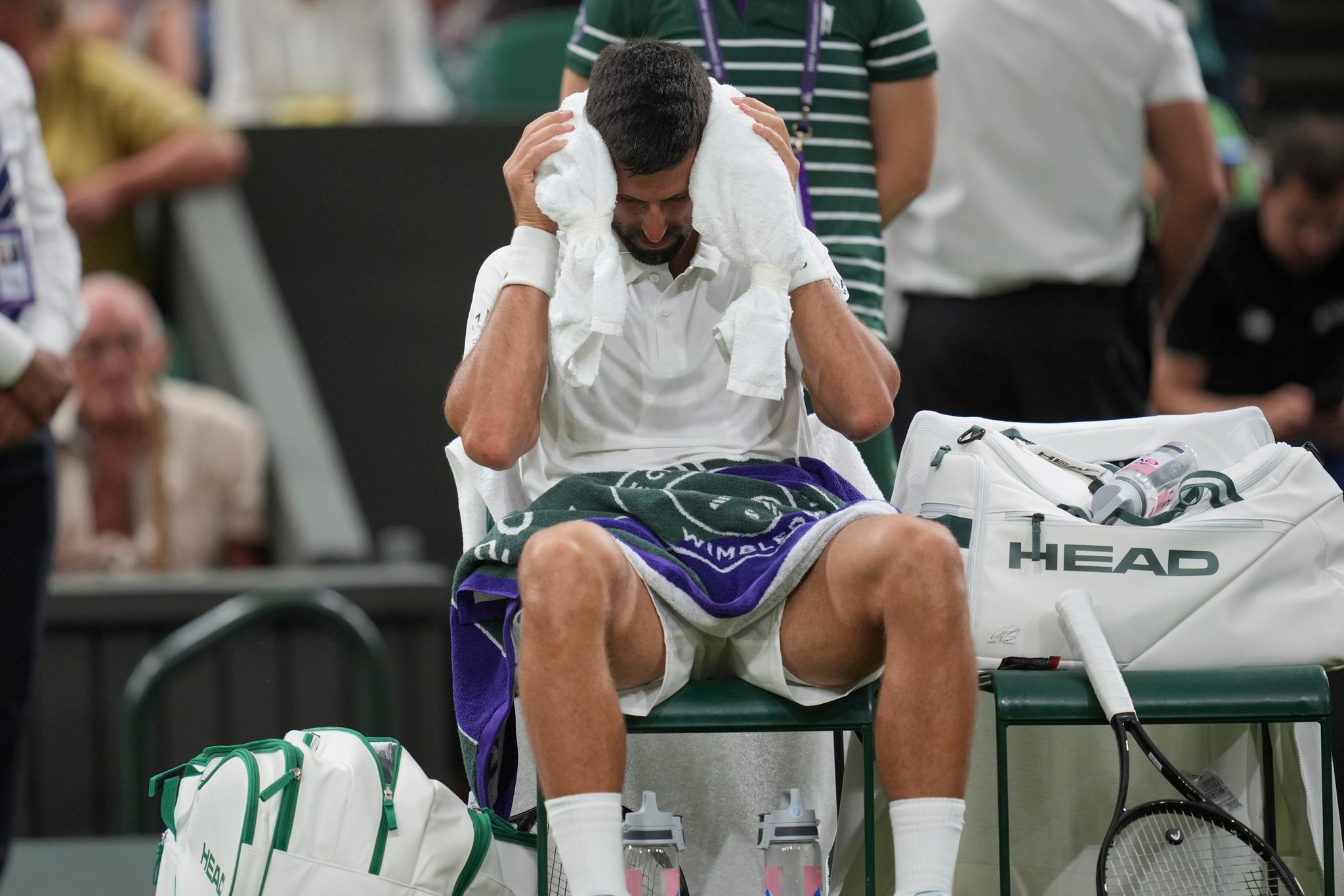 Wimbledon: Novak Djokovic says a doctor's 'miracle pills' helped his stomach during his win