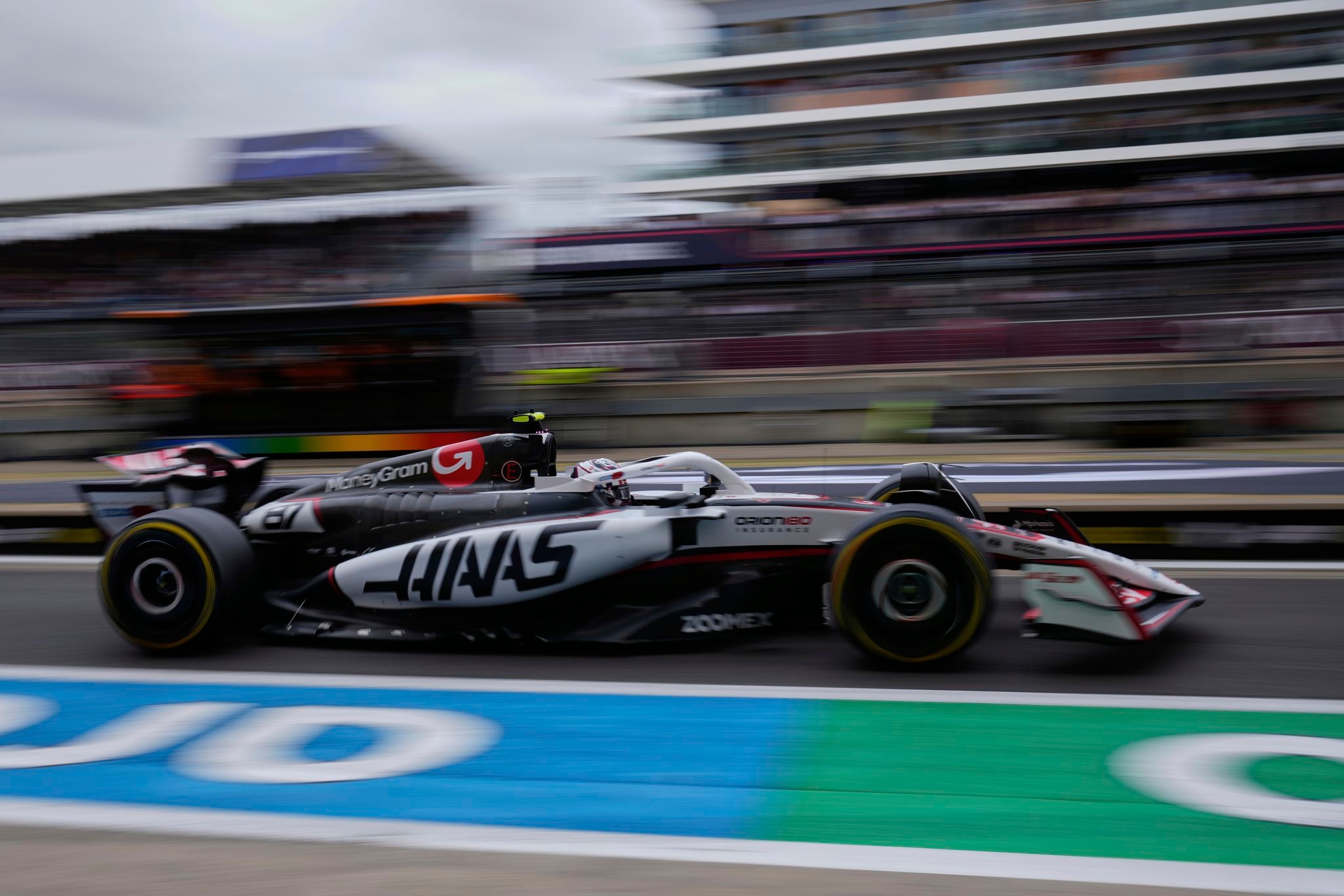 Grid penalty for Bearman at British Grand Prix after a pit-lane crash under a red flag