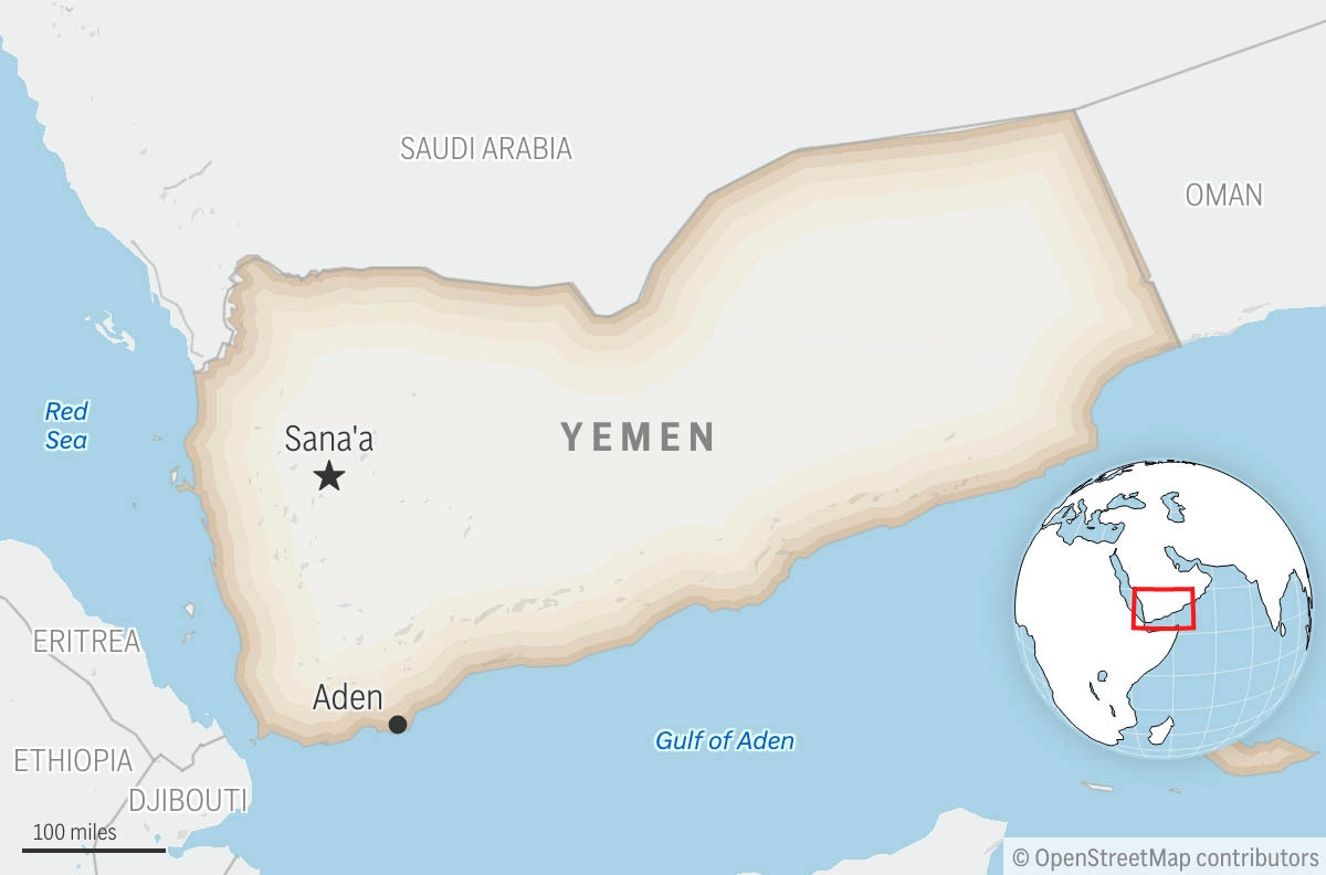 Israel launches airstrikes targeting Yemen's Houthi rebels, and Houthis launch missile at Israel