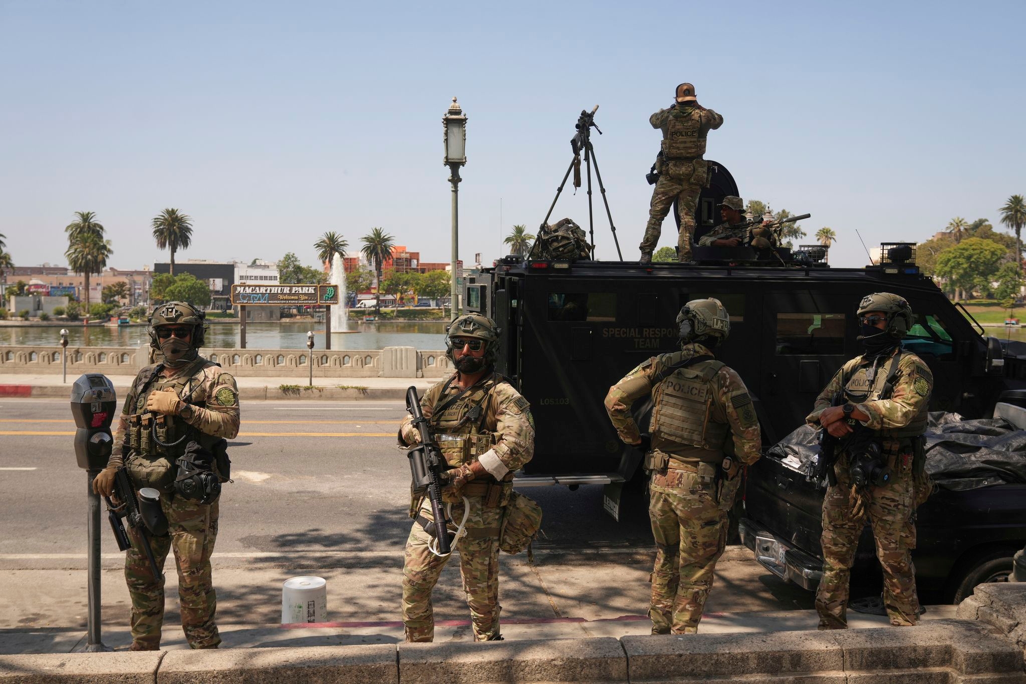 What to know about the troops and federal agents in LA's MacArthur Park