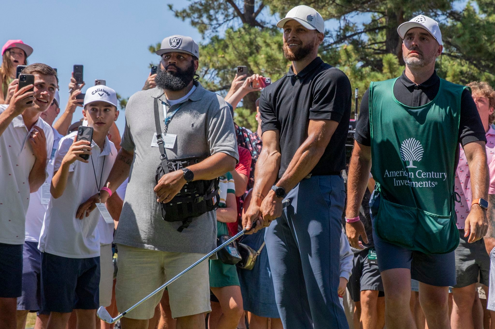 Joe Pavelski, Taylor Twellman share lead in American Century celebrity golf tournament